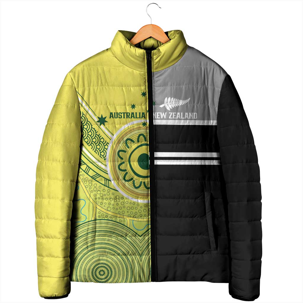 Custom Cricket AUNZ Spirit Padded Jacket Aussie New Zealand Retro Edition LT9 - Polynesian Pride