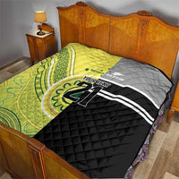Custom Cricket AUNZ Spirit Quilt Aussie New Zealand Retro Edition - Polynesian Pride
