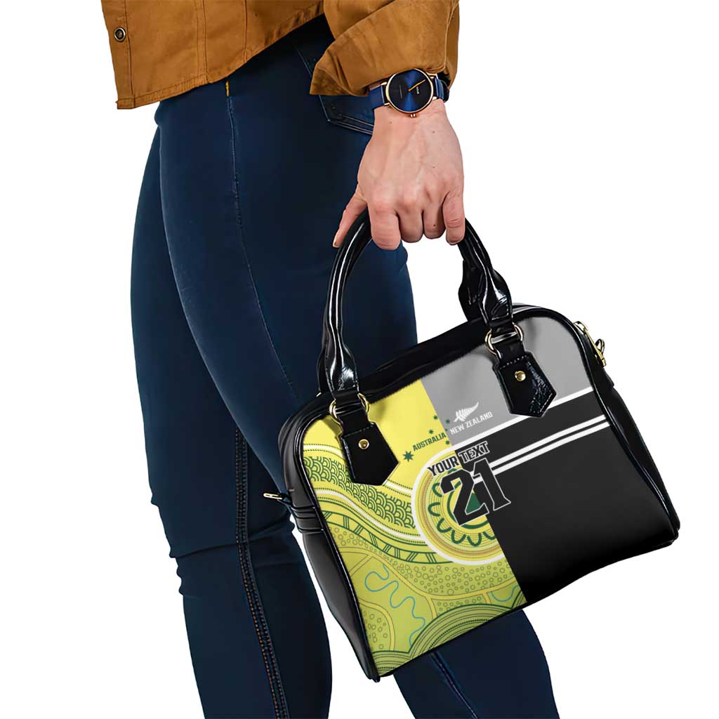 Custom Cricket AUNZ Spirit Shoulder Handbag Aussie New Zealand Retro Edition - Polynesian Pride