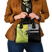 Custom Cricket AUNZ Spirit Shoulder Handbag Aussie New Zealand Retro Edition - Polynesian Pride