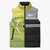 Custom Cricket AUNZ Spirit Sleeveless Puffer Jacket Aussie New Zealand Retro Edition - Polynesian Pride