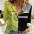Custom Cricket AUNZ Spirit Women Casual Shirt Aussie New Zealand Retro Edition - Polynesian Pride