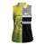 Custom Cricket AUNZ Spirit Women Sleeveless Polo Shirt Aussie New Zealand Retro Edition - Polynesian Pride