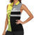 Custom Cricket AUNZ Spirit Women Sleeveless Polo Shirt Aussie New Zealand Retro Edition - Polynesian Pride