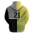 Custom Cricket AUNZ Spirit Zip Hoodie Aussie New Zealand Retro Edition - Polynesian Pride