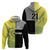 Custom Cricket AUNZ Spirit Zip Hoodie Aussie New Zealand Retro Edition - Polynesian Pride