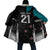 Custom NZ Cricket Pride Cloak Silver Fern Fan Supporter Apparel - Polynesian Pride