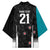 Custom NZ Cricket Pride Kimono Silver Fern Fan Supporter Apparel - Polynesian Pride