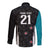 Custom NZ Cricket Pride Long Sleeve Button Shirt Silver Fern Fan Supporter Apparel - Polynesian Pride