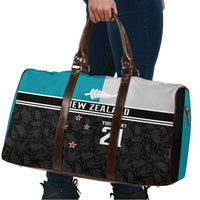 Custom NZ Cricket Pride Travel Bag Silver Fern Fan Supporter Apparel - Polynesian Pride
