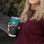 Custom NZ Cricket Pride Tumbler Cup Silver Fern Fan Supporter Apparel - Polynesian Pride
