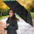 Custom NZ Cricket Pride Umbrella Silver Fern Fan Supporter Apparel - Polynesian Pride