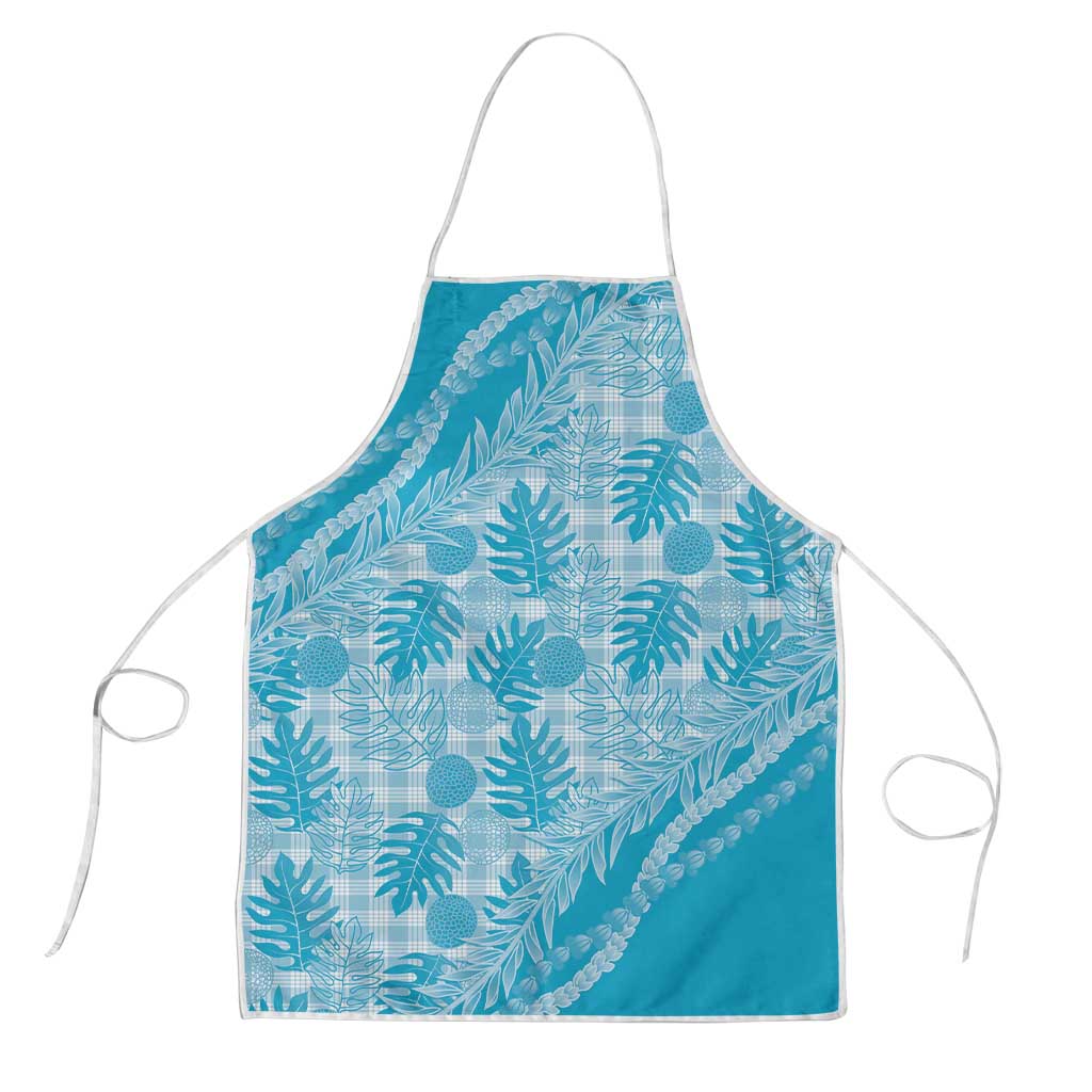 Hawaii Breadfruit Palaka Apron Polu Maile Lei - Polynesian Pride