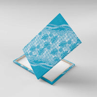 Hawaii Breadfruit Palaka Canvas Wall Art Polu Maile Lei - Polynesian Pride