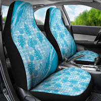 Hawaii Breadfruit Palaka Car Seat Cover Polu Maile Lei - Polynesian Pride