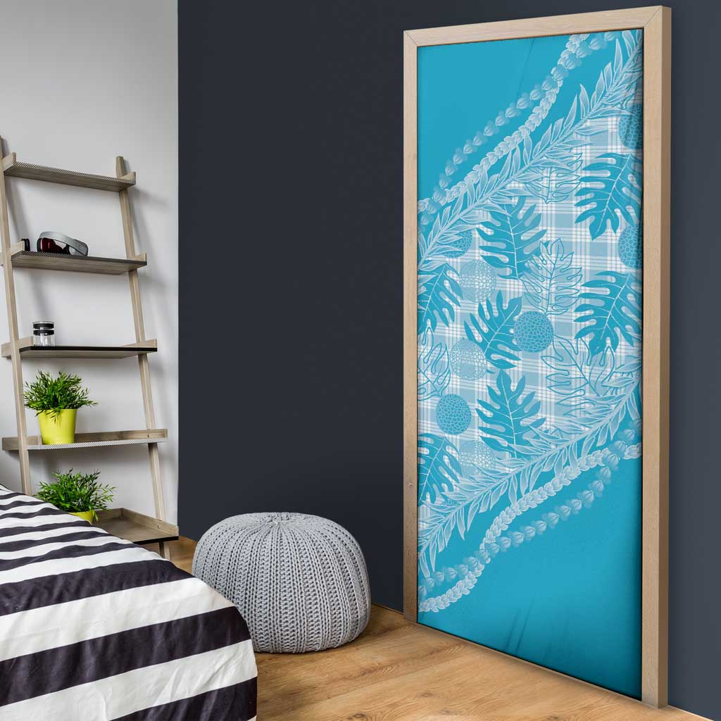 Hawaii Breadfruit Palaka Door Cover Polu Maile Lei - Polynesian Pride