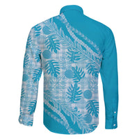 Hawaii Breadfruit Palaka Family Matching Mermaid Dress and Hawaiian Shirt Polu Maile Lei - Polynesian Pride