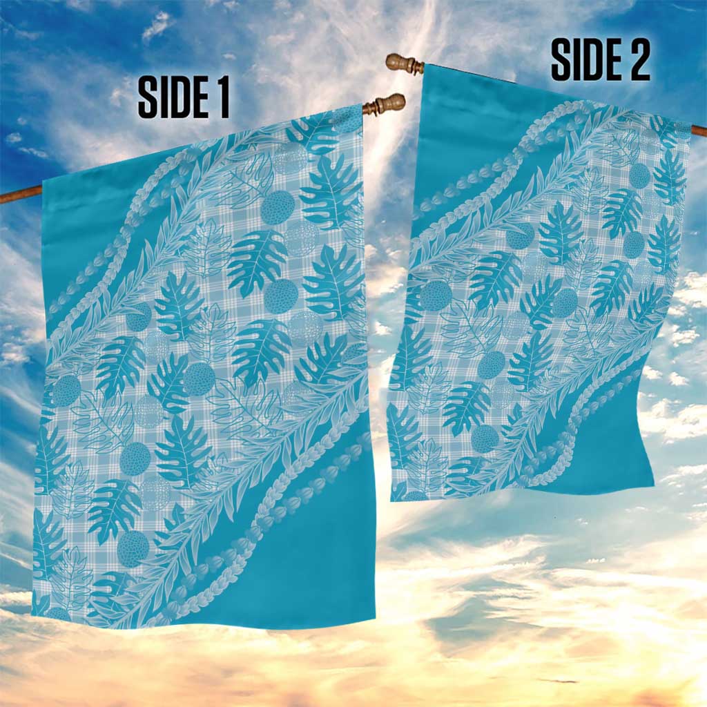 Hawaii Breadfruit Palaka Garden Flag Polu Maile Lei - Polynesian Pride