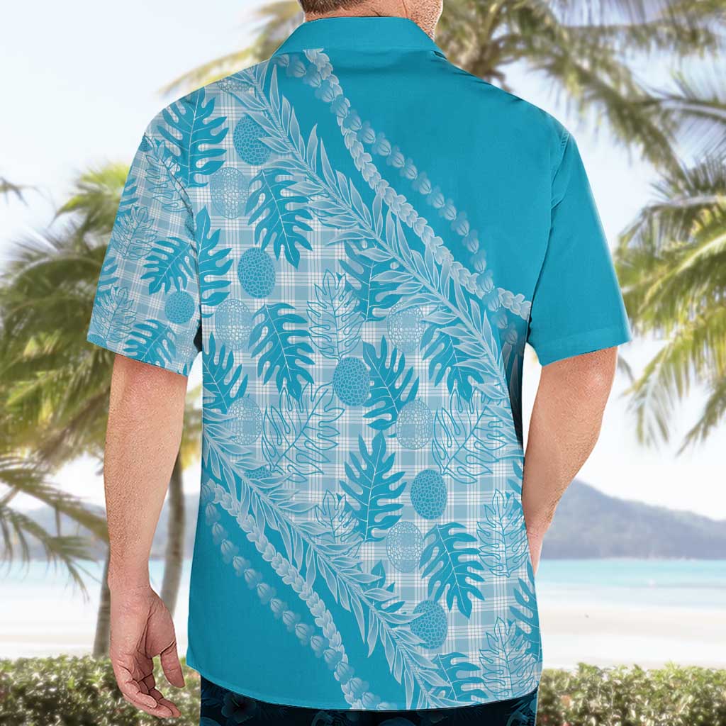 Hawaii Breadfruit Palaka Hawaiian Shirt Polu Maile Lei - Polynesian Pride