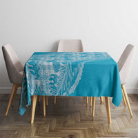 Hawaii Breadfruit Palaka Tablecloth Polu Maile Lei - Polynesian Pride