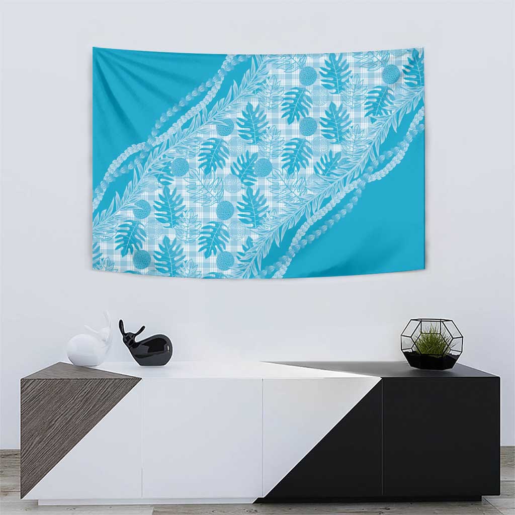 Hawaii Breadfruit Palaka Tapestry Polu Maile Lei - Polynesian Pride