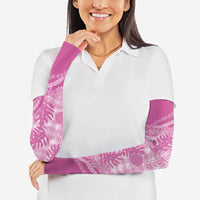 Hawaii Breadfruit Palaka Arm Sleeves Omaomao Ulaula Maile Lei - Polynesian Pride