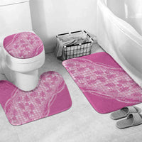 Hawaii Breadfruit Palaka Bathroom Set Omaomao Ulaula Maile Lei - Polynesian Pride