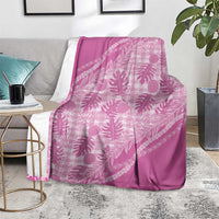 Hawaii Breadfruit Palaka Blanket Omaomao Ulaula Maile Lei - Polynesian Pride