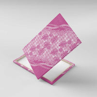 Hawaii Breadfruit Palaka Canvas Wall Art Omaomao Ulaula Maile Lei - Polynesian Pride