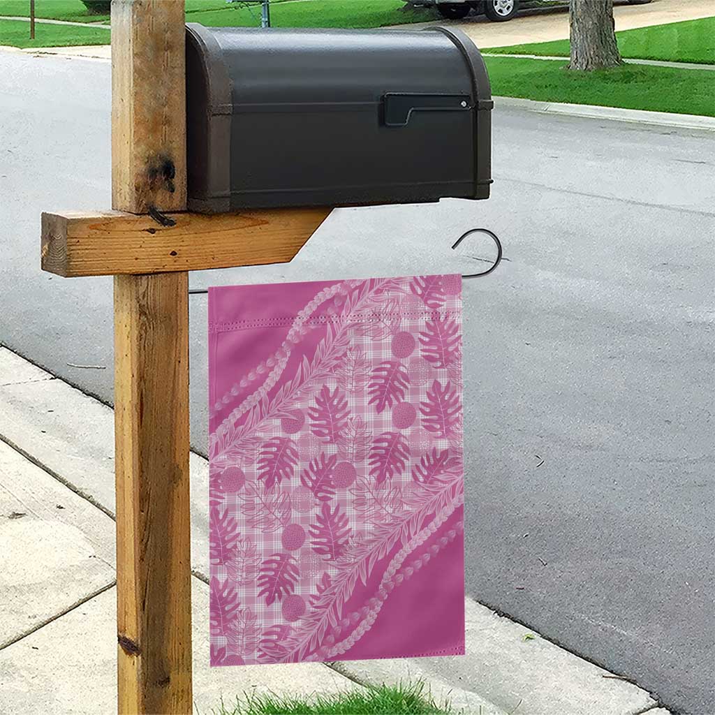 Hawaii Breadfruit Palaka Garden Flag Omaomao Ulaula Maile Lei - Polynesian Pride