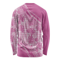Hawaii Breadfruit Palaka Long Sleeve Shirt Omaomao Ulaula Maile Lei - Polynesian Pride