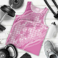 Hawaii Breadfruit Palaka Men Tank Top Omaomao Ulaula Maile Lei - Polynesian Pride