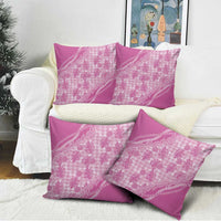 Hawaii Breadfruit Palaka Pillow Cover Omaomao Ulaula Maile Lei - Polynesian Pride