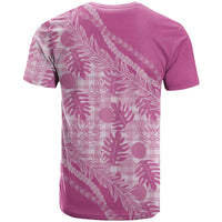 Hawaii Breadfruit Palaka T Shirt Omaomao Ulaula Maile Lei - Polynesian Pride