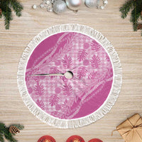Hawaii Breadfruit Palaka Tree Skirt Omaomao Ulaula Maile Lei - Polynesian Pride