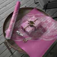 Hawaii Breadfruit Palaka Wrapping Paper Omaomao Ulaula Maile Lei - Polynesian Pride