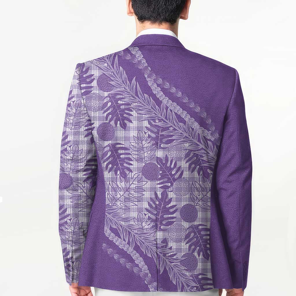 Hawaii Breadfruit Palaka Blazer Poni Maile Lei - Polynesian Pride