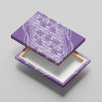 Hawaii Breadfruit Palaka Canvas Wall Art Poni Maile Lei - Polynesian Pride