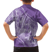 Hawaii Breadfruit Palaka Family Matching Short Sleeve Bodycon Dress and Hawaiian Shirt Poni Maile Lei - Polynesian Pride