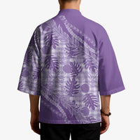 Hawaii Breadfruit Palaka Kimono Poni Maile Lei - Polynesian Pride