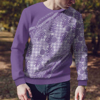 Hawaii Breadfruit Palaka Ugly Christmas Sweater Poni Maile Lei - Polynesian Pride