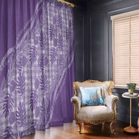 Hawaii Breadfruit Palaka Window Curtain Poni Maile Lei - Polynesian Pride
