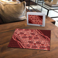 Hawaii Breadfruit Palaka Puzzle Ulaula Maile Lei - Polynesian Pride