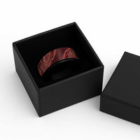 Hawaii Breadfruit Palaka Spinner Ring Ulaula Maile Lei - Polynesian Pride