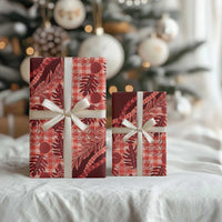 Hawaii Breadfruit Palaka Wrapping Paper Ulaula Maile Lei - Polynesian Pride