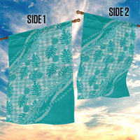 Hawaii Breadfruit Palaka Garden Flag Polu Opal Maile Lei - Polynesian Pride