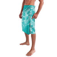 Hawaii Breadfruit Palaka Lavalava Polu Opal Maile Lei - Polynesian Pride