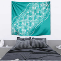 Hawaii Breadfruit Palaka Tapestry Polu Opal Maile Lei - Polynesian Pride