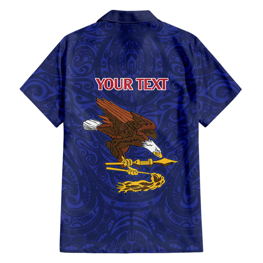 American Samoa Heart Tribal Personalized Family Matching Off The Shoulder Long Sleeve Dress and Hawaiian Shirt Polynesian Patterns