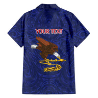 American Samoa Heart Tribal Personalized Family Matching Off The Shoulder Long Sleeve Dress and Hawaiian Shirt Polynesian Patterns
